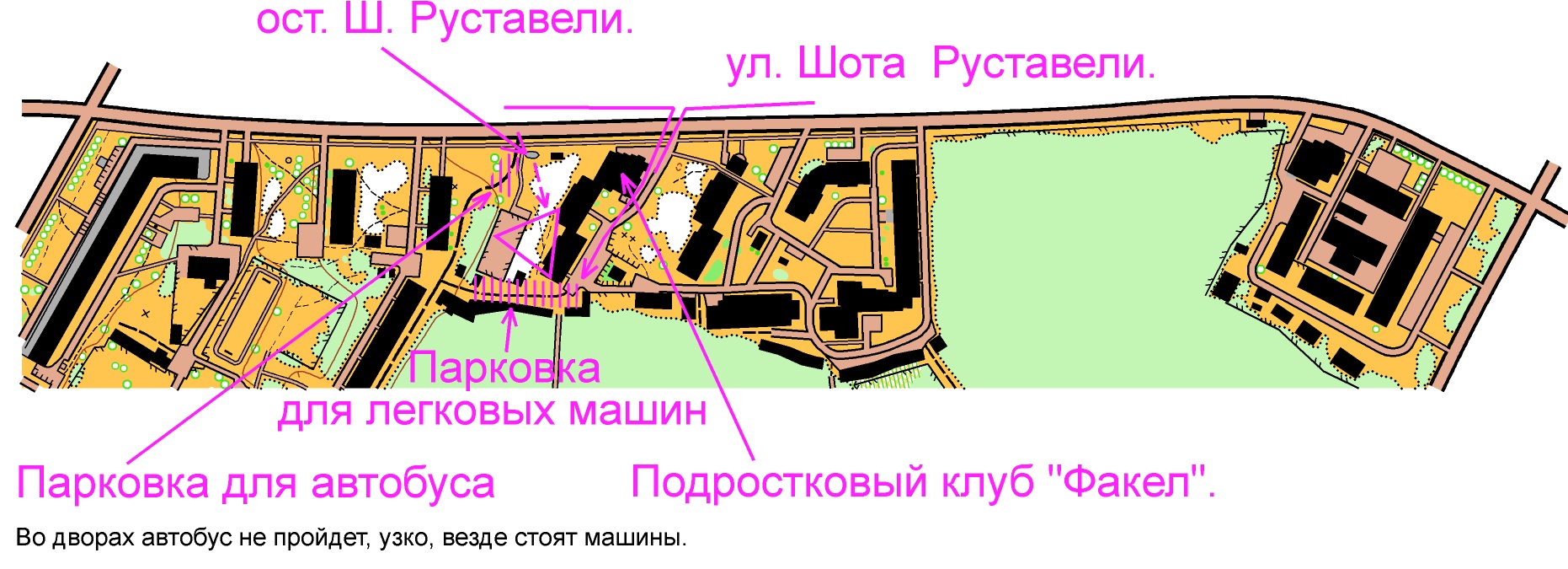 Карта шота руставели уфа